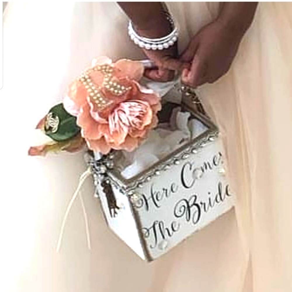 Brooch  Bridal bouquets and flower Girl baskets